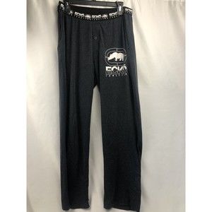 ECKO FUNCTION BLACK PERFORMANCE SWEATPANTS SZ:Large